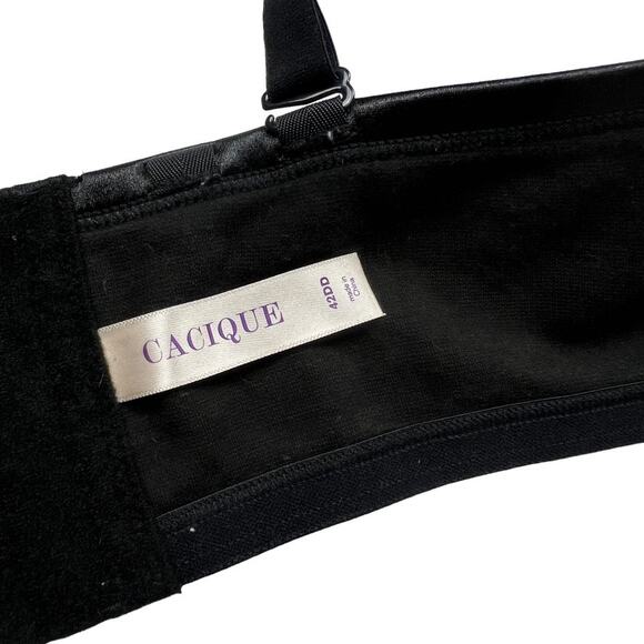 Cacique‎ Bra Underwire Convertible T-Shirt Bra Adjustable Strap Women's 42DD - Picture 3 of 9